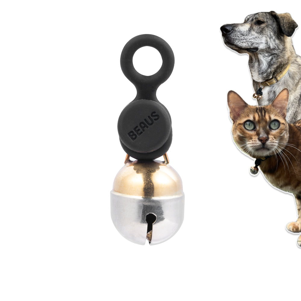 Wildlife Protection Cat & Dog Bell – Handmade Copper, QuickLoop Clip (Version 2)